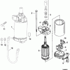 45 BODENSEE (4-STROKE) 0G760300 THRU 0T178499 Стартер