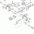 2 (4-STROKE) Carb 0R131842 & Up Кронштейн транца