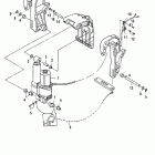 50MH 0N056165 & Up Механизм гидроподъема Power Trim