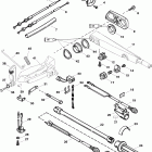 50 (4-STROKE) 0G231123 THRU 0G760299 Румпель