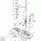 125 (4 CYL.) 0G760300 THRU 0T979999 Gear housing, drive-usa-0t627234 / bel-0p215668 an...