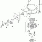 2 (4-STROKE) Carb 0R131842 & Up Ручной стартер