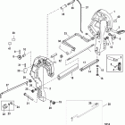 30 (2 CYL.) 1B000001 & Up Кронштейн транца