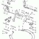 50 (4 CYL.) 5531630 AND UP Trim cylinders and hydraulic hoses
