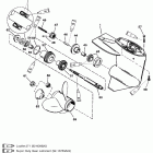 15 0D281000 THRU 0G760299 Корпус редуктора, вал гребного винта (2.00:1 gear ...