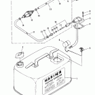 40B (THRU PROP. EXHAUST) ML-676-B300101 THRU B302425 Fuel tank(original equipment)