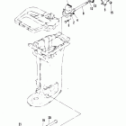 40C (TWIN CARB) 6E9-100101 THRU 6E9-105013      (E) Mounting system