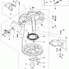 40B (THRU PROP. EXHAUST) ML-676-B300101 THRU B302425 Ручной стартер