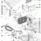 115 (6 CYL.) 5430527 THRU 5738890 Remote control assembly (electric) (use with marin...