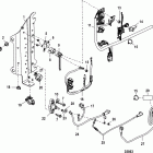 100 EFI (4-STROKE) 1B366823 & Up Electrical plate components, serial number 1b72394...