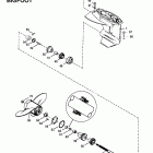 15 (4-STROKE) 0G590000 THRU 0G760299 Корпус редуктора, гребной вал, передаточное отноше...