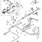 40C (TWIN CARB) 6E9-100101 THRU 6E9-105013      (E) Стартер электрический