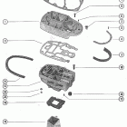 140 7132513 THRU 7150412 Exhaust extension plate