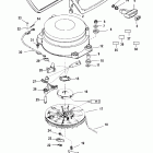 30 (2 CYL.) 1B000001 & Up Компоненты ручного стартера