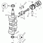 50 (4-STROKE) 0G231123 THRU 0G760299 Коленвал