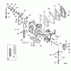 15 1B000001 & Up Блок цилиндров и крышки