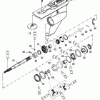 200 (DFI) 0G760300 THRU 0G960499 Корпус редуктора, вал гребного винта - стандартное...