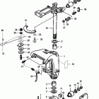 30 EFI (3 CYL.)(4-STROKE) 0R106999 & Up Swivel bracket, manual