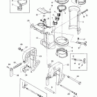 8A 682-250101 THRU 250515    (E) Clamp and swivel bracket
