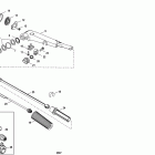 15 1B000001 & Up Головка поворотного кронштейна и ручка рулевого уп...