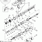225 SEAPRO (3.0L CARB) 0G245605 THRU 0G760299 G. / hsg, prop-c / r-s / n-0g437999 & below-1623-8...