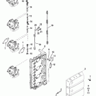 115 (4 CYL.) 1B000001 & Up Attenuator plate