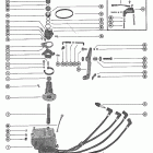 500 2097445 THRU 2305100 Magneto adaptor and pilot assembly