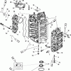 250 PRO XS (3.0L DFI) 1B426561 & Up Cylinder block and end cap