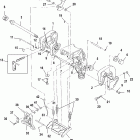15 SEAPRO (4-STROKE) 0R051685 THRU 0R123564 Кронштейн транца
