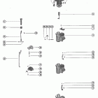 1150, 115 4855153 THRU 5314655 Carburetor linkage and choke solenoid