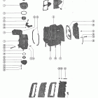 402 3340783 THRU 7047607 Блок цилиндров