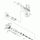 18 6416713 THRU 6443972 Gear housing (prop shaft) (screw inserted from top...