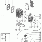 40 (2 CYL. PRODUCT OF USA) 5589202 THRU 5595531 Блок цилиндров
