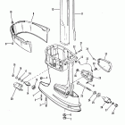 35 0B110789 AND UP Drive shaft housing (short shaft)