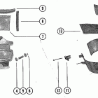 500 7051983 THRU 7068997 Cowling and front cover