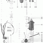 500 1421113 THRU 1639472 Starter motor, starter solenoid, rectifier and wir...