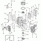 35 0B110789 AND UP Cylinder block crankcase and covers