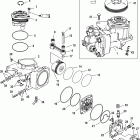 110 Jet (2.5L) 1B690542 & Up Air compressor components