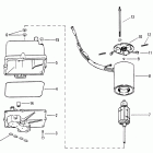 35 (2 CYL.) 209608 AND UP Hydraulic pump assembly (plastic reservoir)