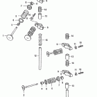 15 SEAPRO (4-STROKE) 0R123565 & Up Intake valve and exhaust valve