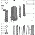 1150 3525441 THRU 4855152 End cap, manifold and exhaust covers