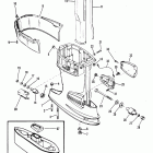 35 (2 CYL.) 209608 AND UP Корпус ведущего вала (нога)