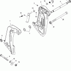 250 PRO XS (3.0L DFI) 1B426561 & Up Кронштейны крепления к транцу
