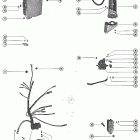 1250BP 2641855 THRU 3253111 Starter motor, starter solenoid, rectifier and wir...