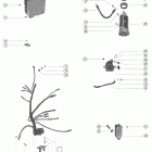 1500XS 4868648 THRU 5327662 Starter motor, starter solenoid, rectifier and wir...