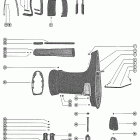 1000 1768404 THRU 2318585 Корпус редуктора, вертикальный вал