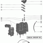 402 3340783 THRU 7047607 Cylinder block and coil mounting bracket (serial g...