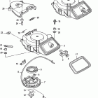 15 SEAPRO (4-STROKE) 0R051685 THRU 0R123564 Ручной стартер