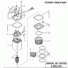 35 0B110789 AND UP Power trim pump