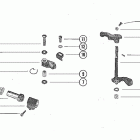 110 3263263 THRU 3795657 Рычаг дросселя и приводная штанга